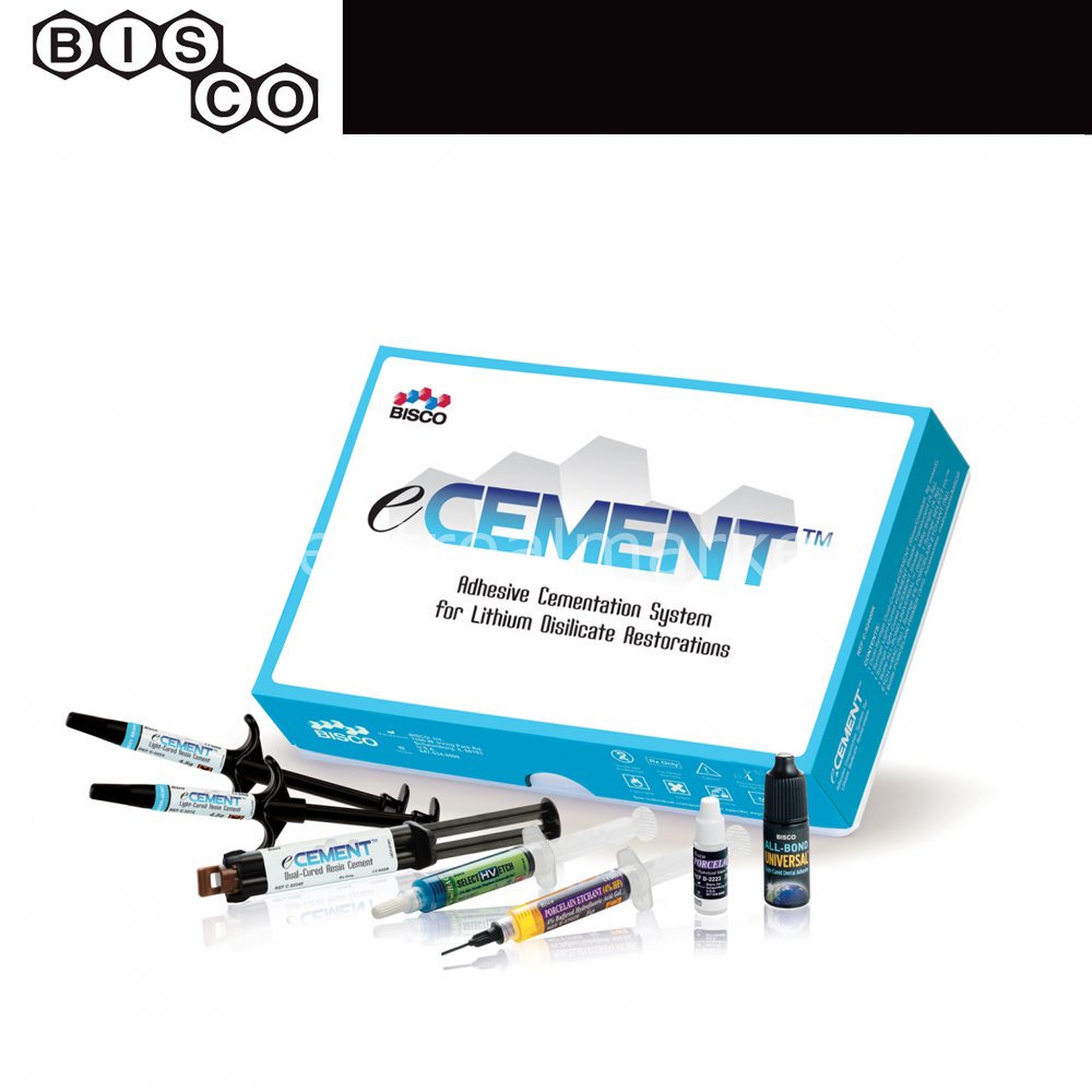 Bisco e-CEMENT Resin Cement Kit