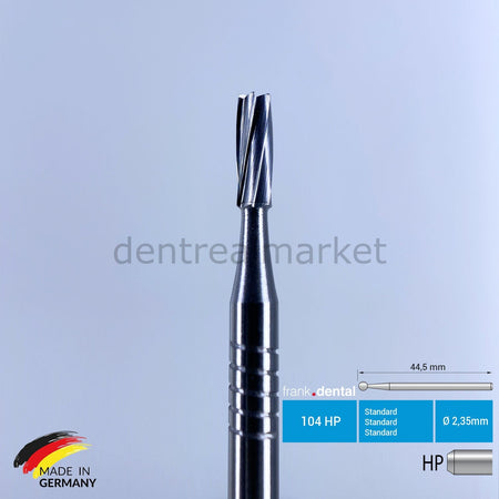 Tungsten Carbide Round Burs - C.21 HP - for Low Speed Handpiece - 5 Piece