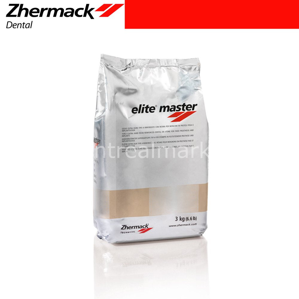 Zhermack Elite Master Extra-Hard Plaster for Implants - 3 kg