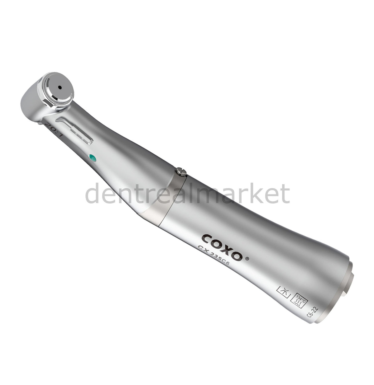Coxo Illuminated Implant Contra-Angle 20:1 — New Model — Torque 55 Ncm