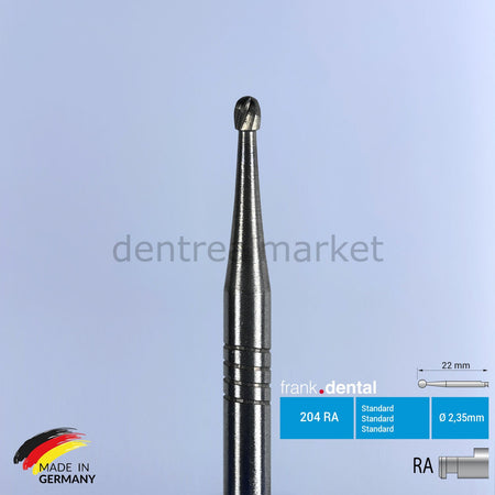Frank Dental Tungsten Carbide Bur for Contra-angle - C7 - 5 pcs