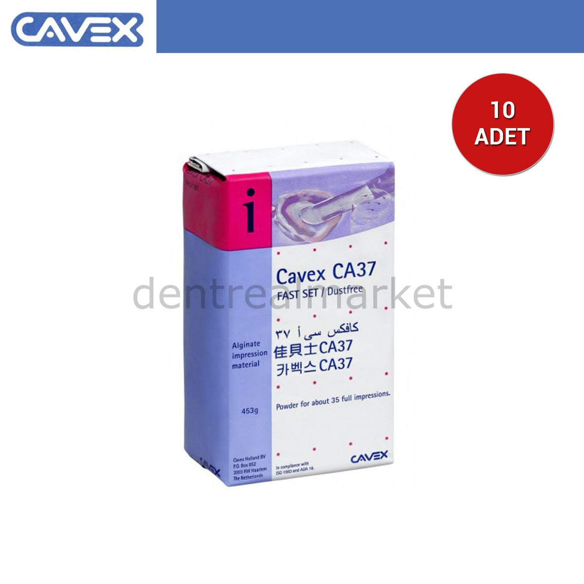 Cavex CA37 Alginate Impression Campaign Pack