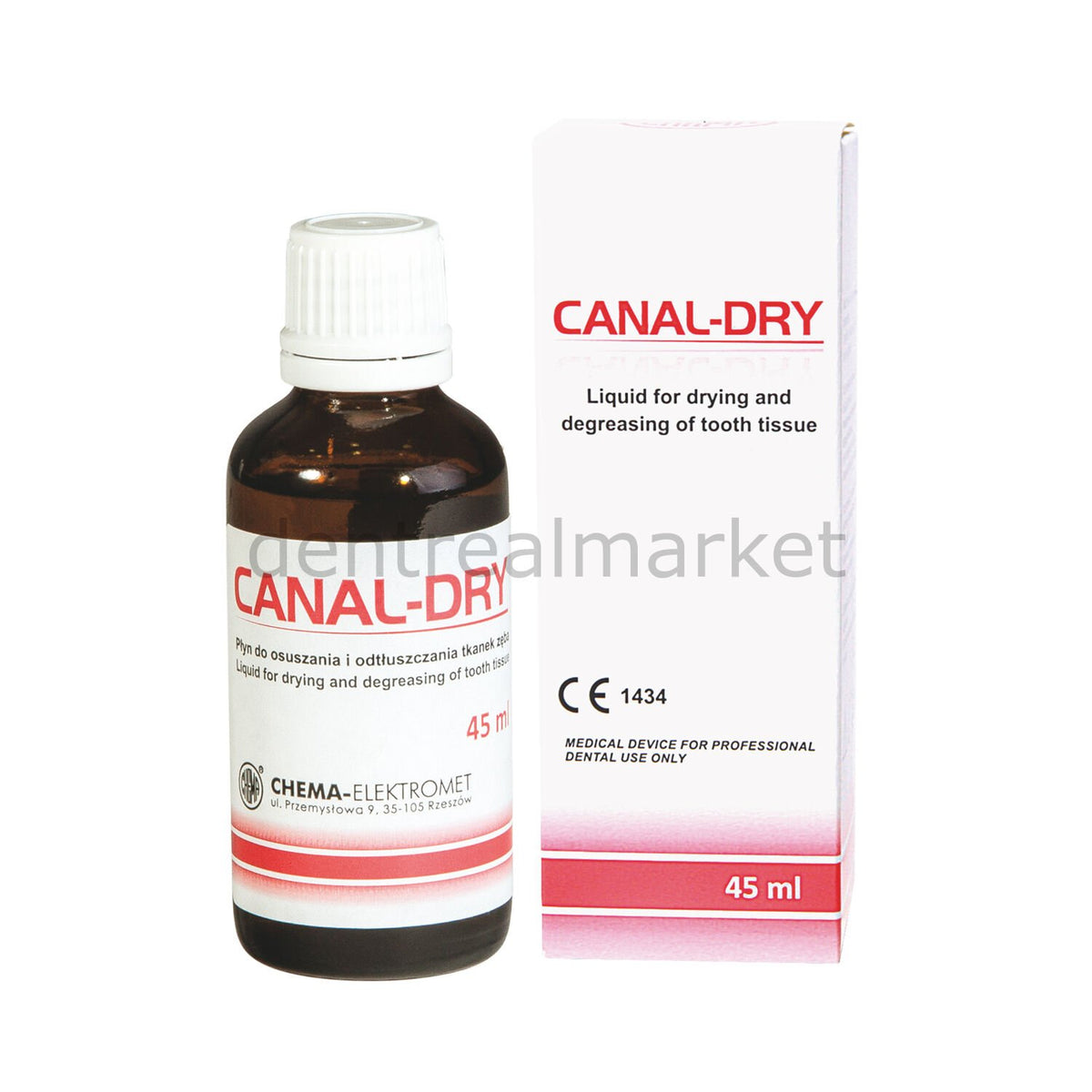 Chema Canal Dry Root Canal Drying Solution 45 ml