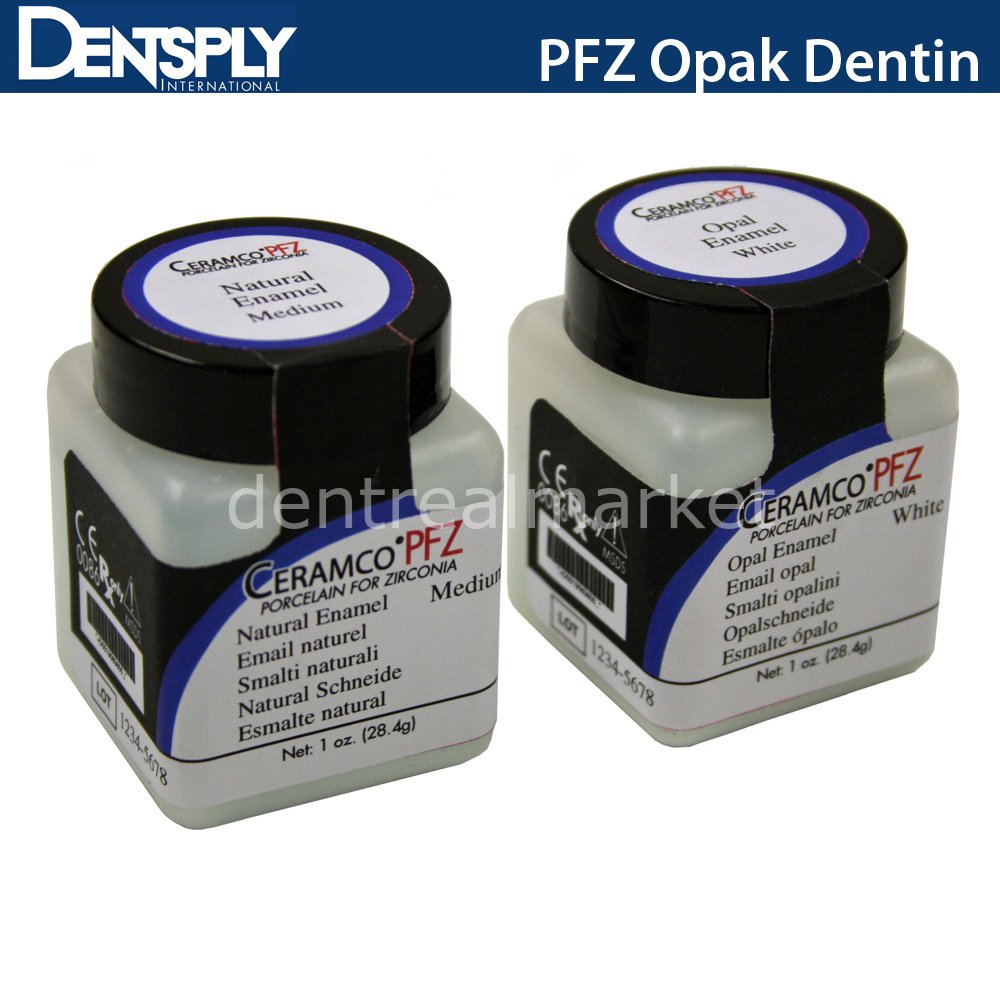 Dentsply-Sirona Ceramco PFZ Zirconia Powder - Opaque Dentin 28.4 g