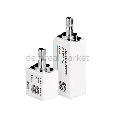 Dentsply-Sirona CEREC Zirconia+ Mono Pre-shaded Translucent Block 3-Pack