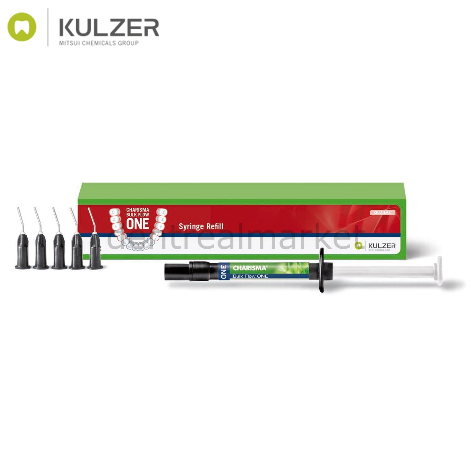 Kulzer Charisma Bulk Flow One Fluid Composite Single Syringe 2g