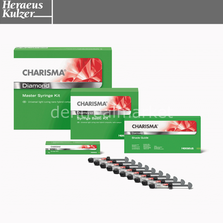 Kulzer Charisma Diamond Intro Composite Kit 3 x 4 g