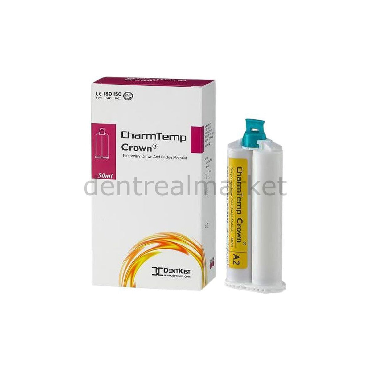 Dentkist CharmTemp Crown Temporary Crown and Bridge Material 50 ml