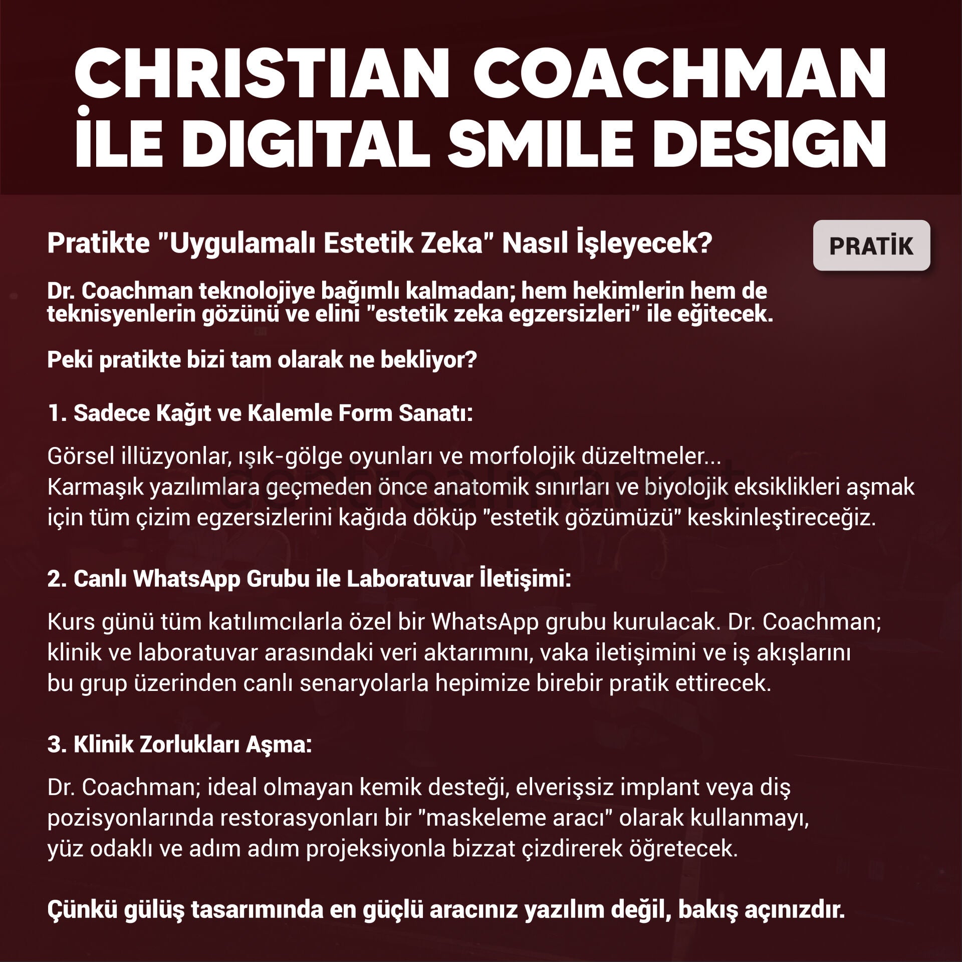 Dentrealacademy Digital Smile Design with Dr. Christian Coachman - Hands-on