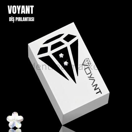 Voyant Voyant Natural Crystal Tooth Gem - Flower