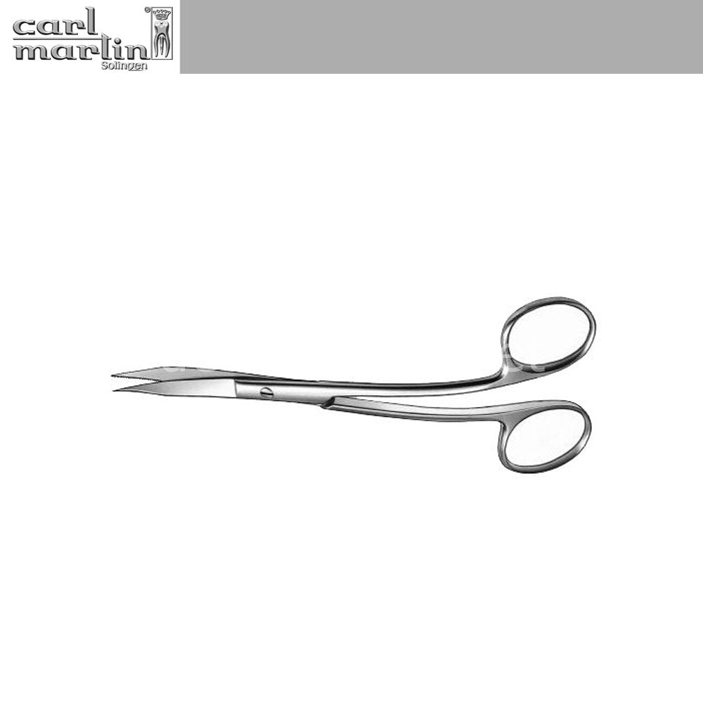 Carl Martin Lagrange Gingival Scissors 13 cm Curved — 865