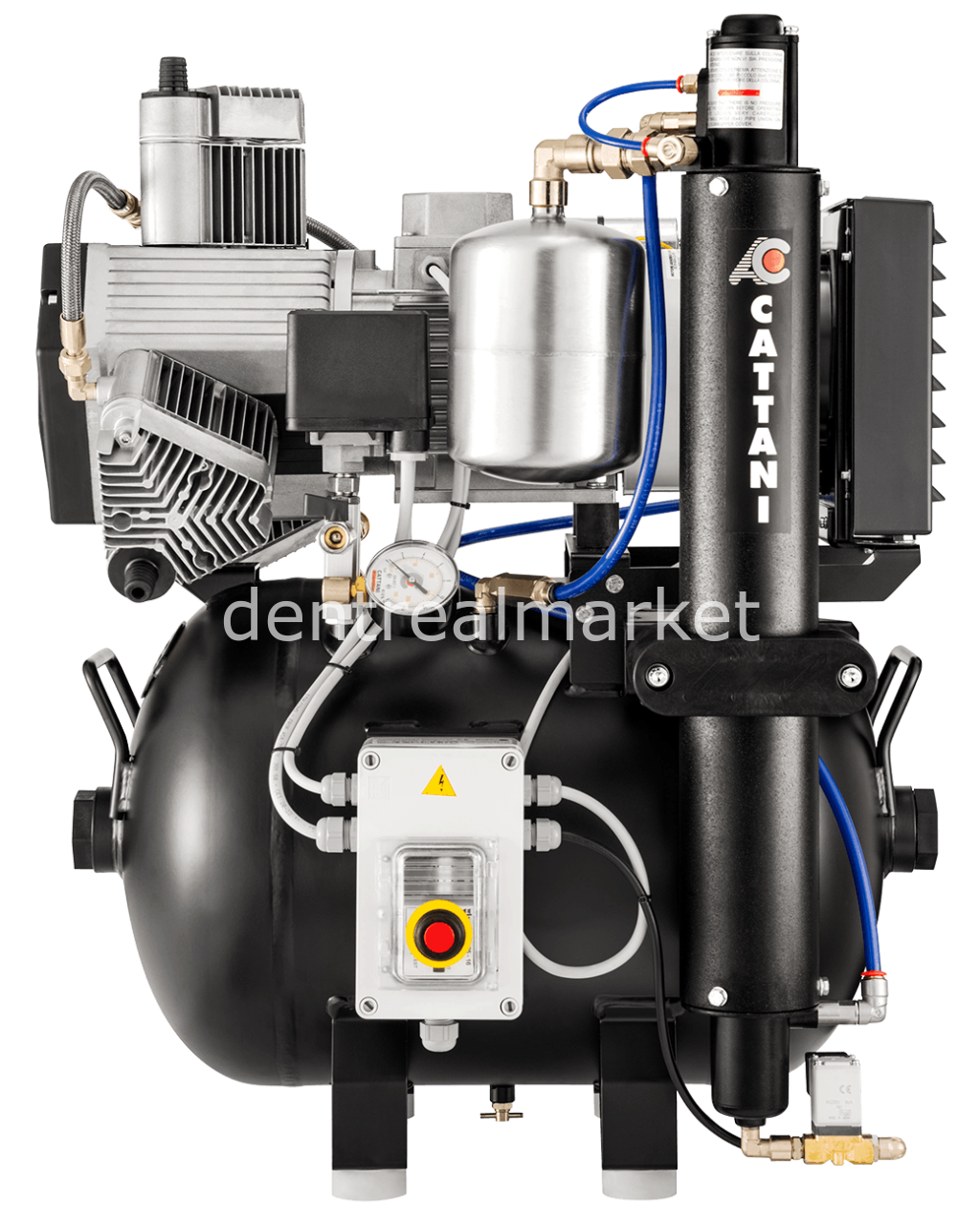 Cattani AC 300 Dryer Compressor — 3-Cylinder