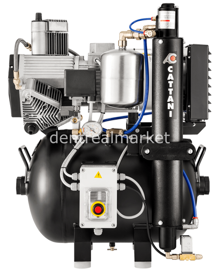 Cattani AC 300 Dryer Compressor — 3-Cylinder