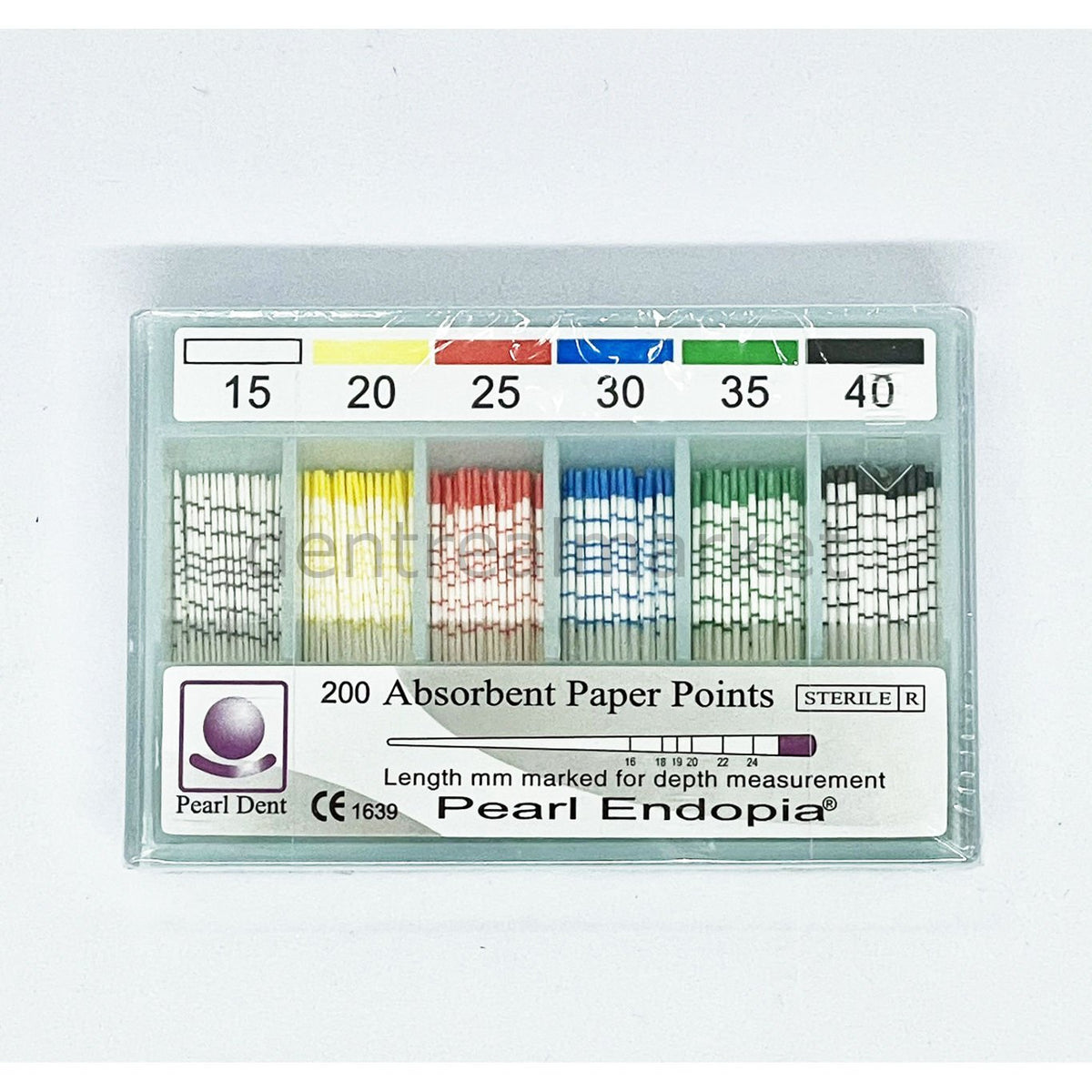 Pearldent Marked Absorbent Paper Points