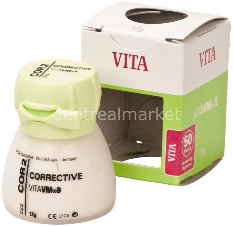 Vita VM9 Corrective 12 g - Porcelain Powder for Zirconia Frameworks