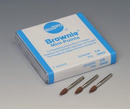 Shofu Brownie Metal Amalgam Polishing Point