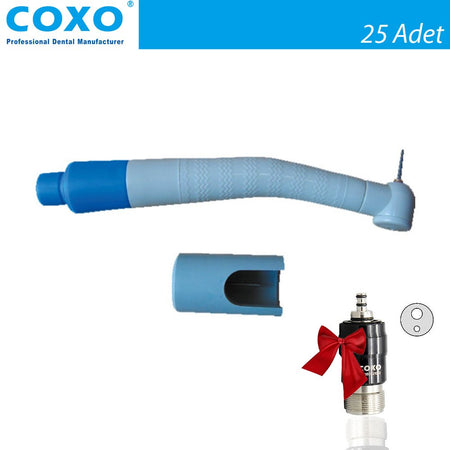 Coxo Disposable Steel Cartridge Turbine Head Pack of 25