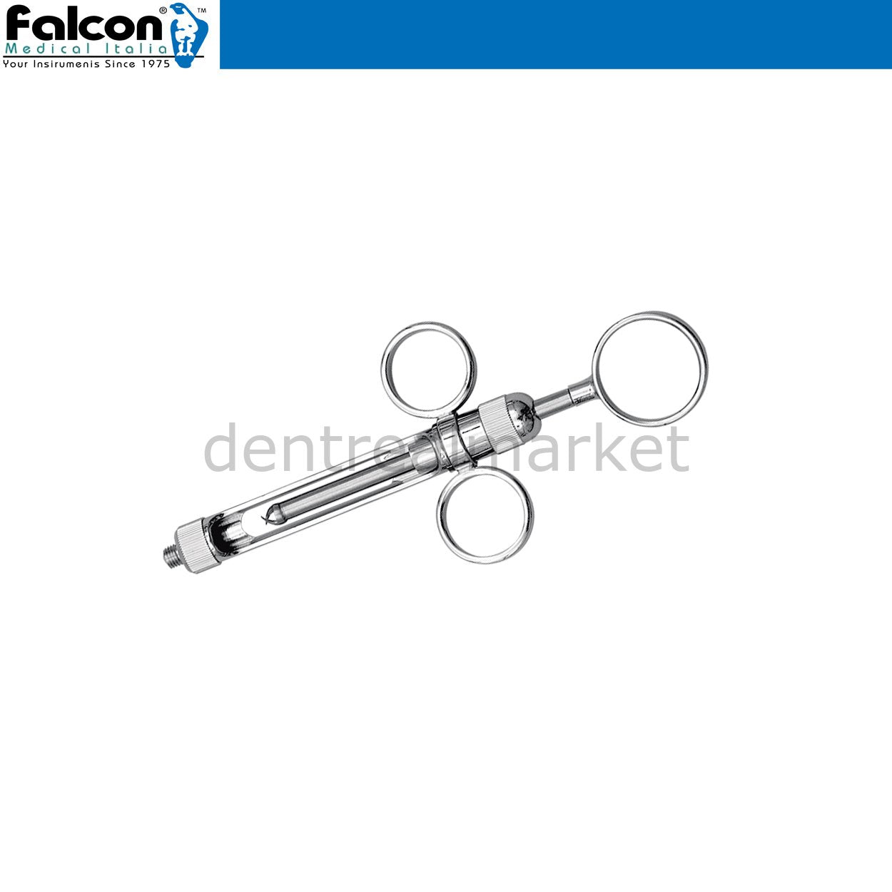 Falcon Cartridge Syringe 3-Ring Manual Aspiration