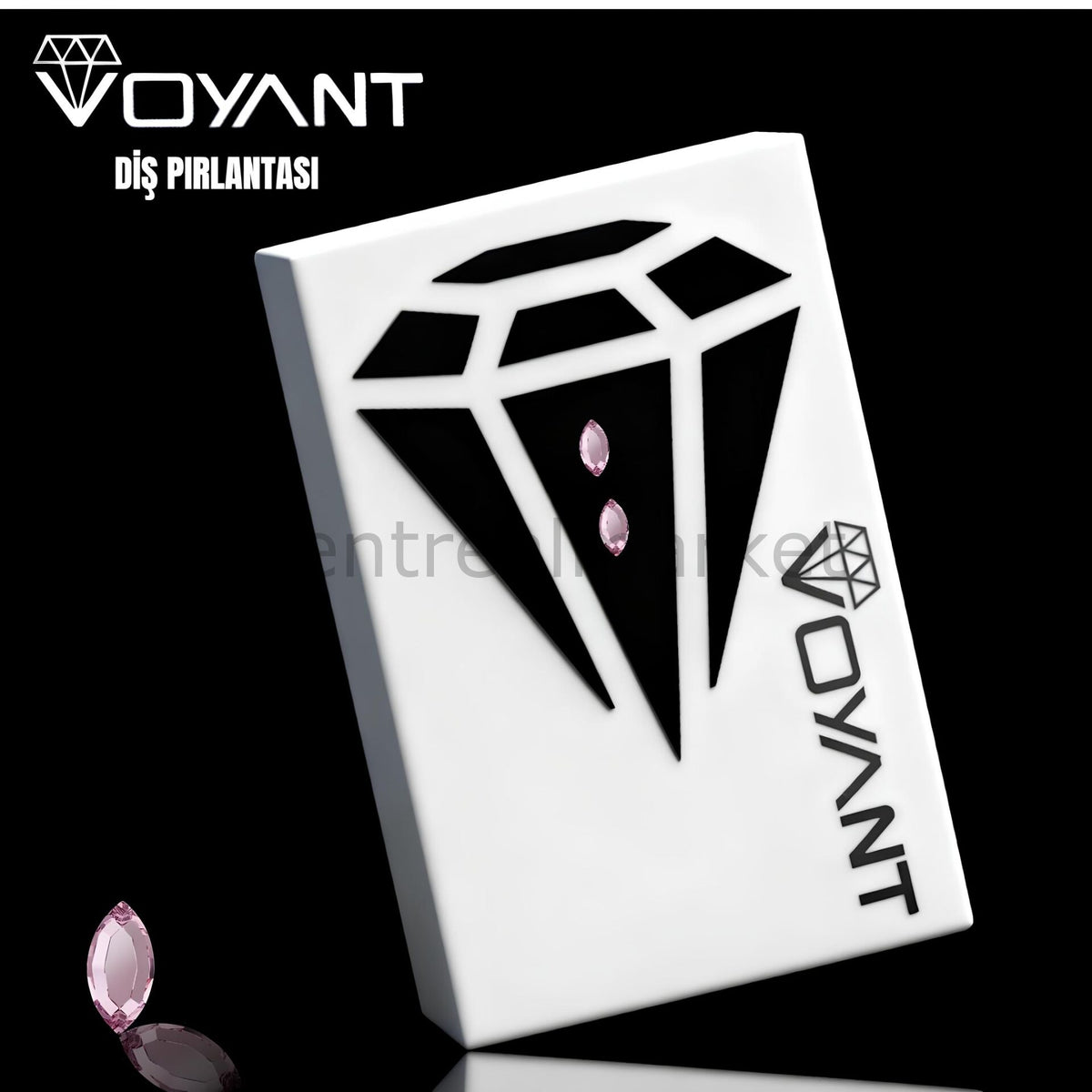 Voyant Voyant Natural Crystal Tooth Jewel - Drop
