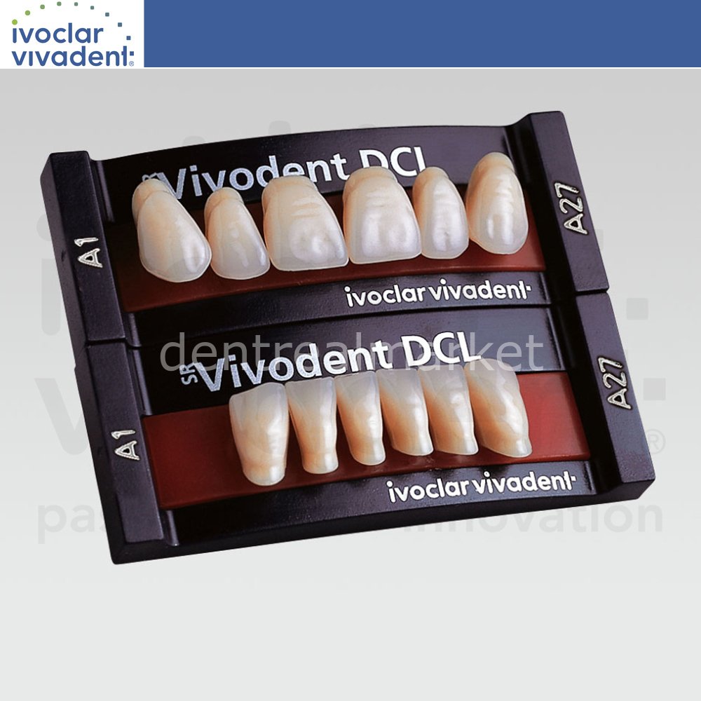 Ivoclar Vivadent SR Vivodent DCL Upper Anterior Teeth — Set of 6