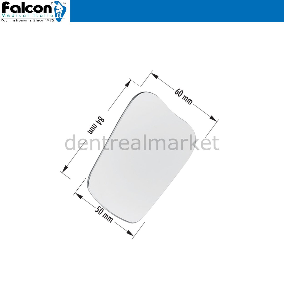 Falcon Crystal Glass Photographic Mirror