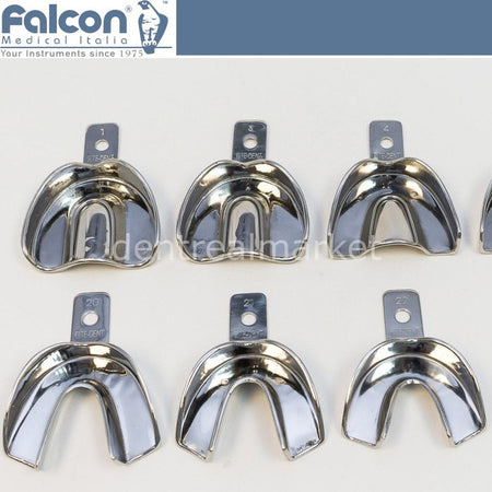 Falcon Rimlok Dentate Impression Tray 6-Piece Set