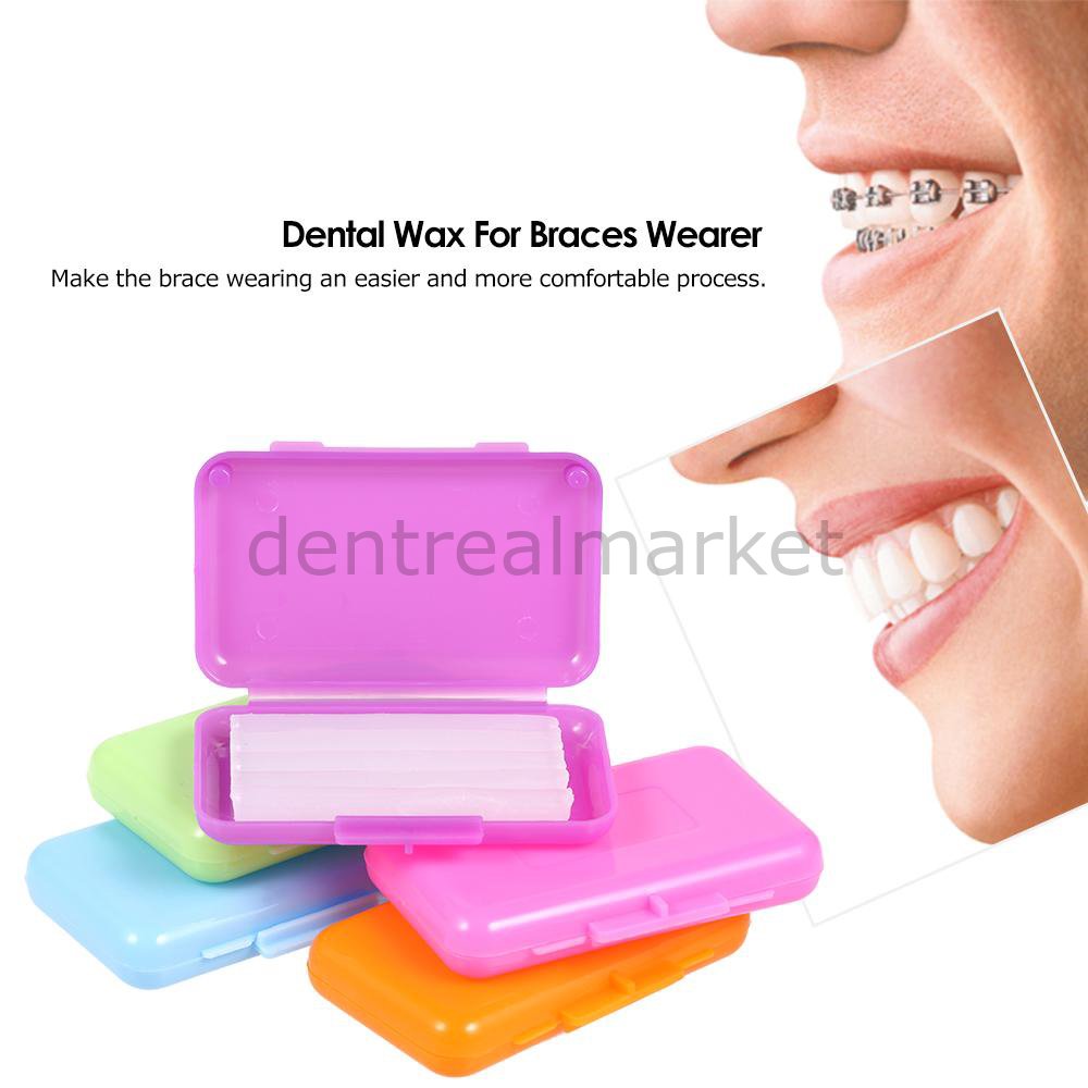 New Dent Orthodontic Wax — Pack of 50 Boxes