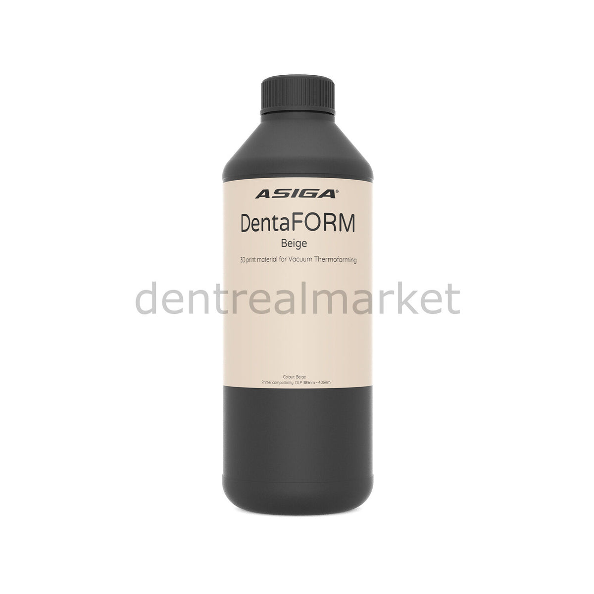 Asiga DentaFORM Beige Model Resin – Thermoform Model Resin 1 kg