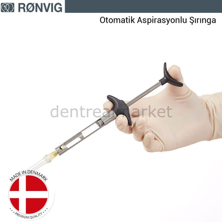 Ronvig Aspiject Self-Aspirating Cartridge Syringe