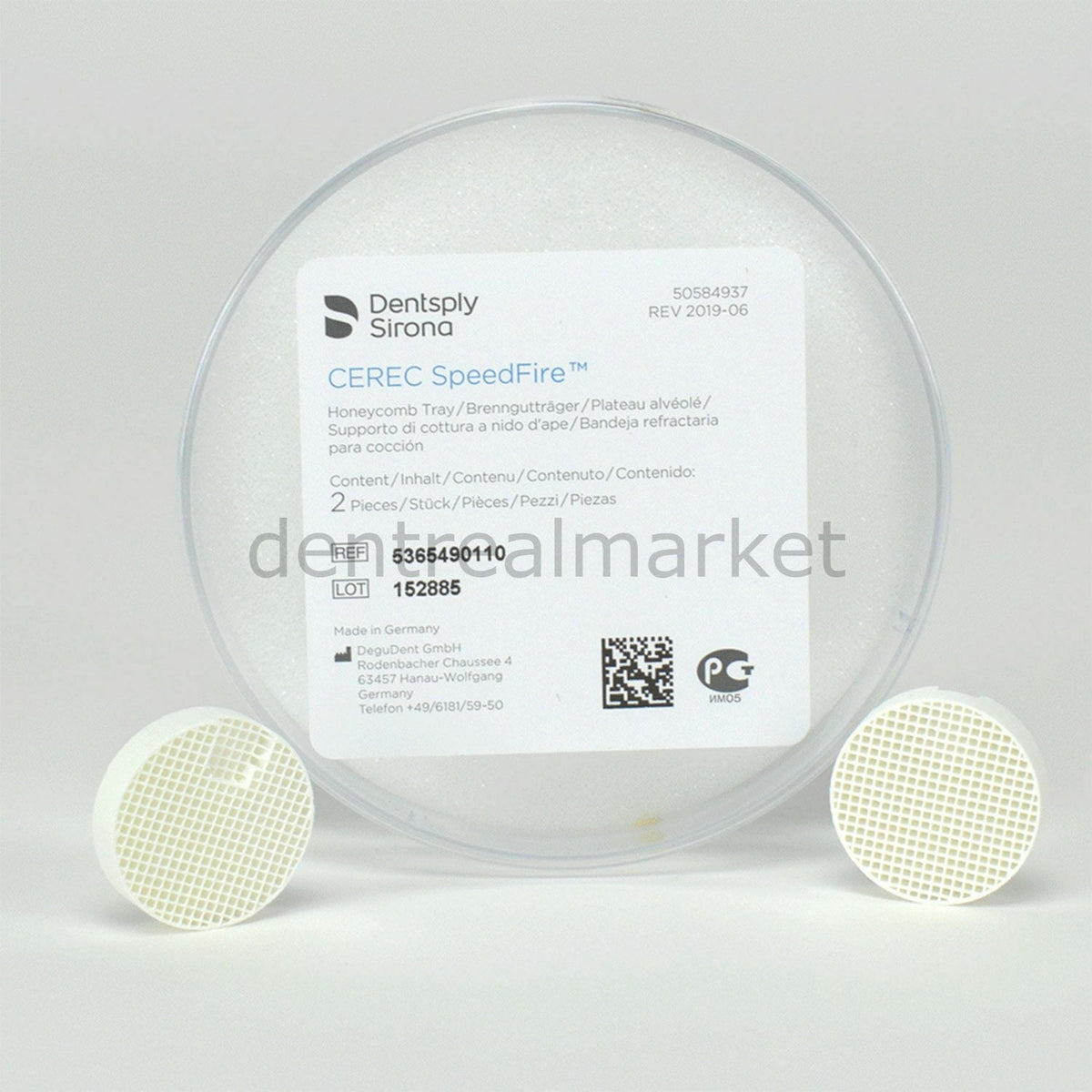 Dentsply-Sirona CEREC SpeedFire Honeycomb Tray Pack of 2