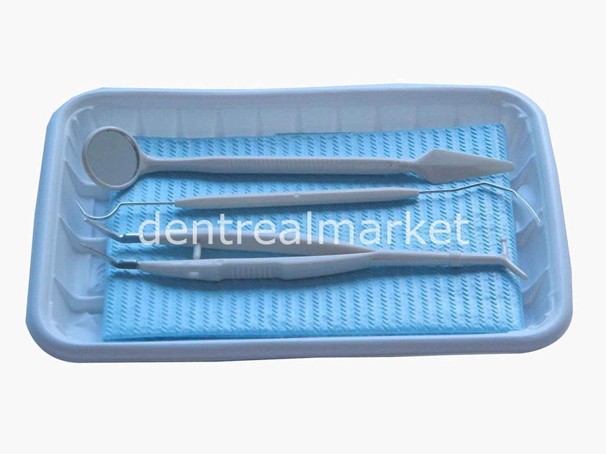 Ocean Disposable Mirror Probe Cotton Pliers Kit — 10 Sets