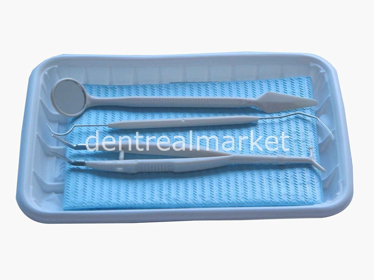 Ocean Disposable Mirror Probe Cotton Pliers Kit — 10 Sets
