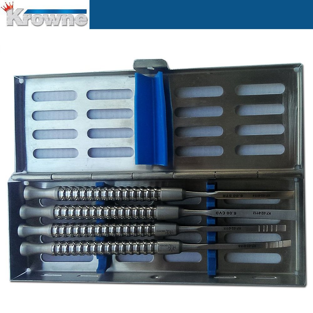 Krowne Chisels Bone Chisel Set