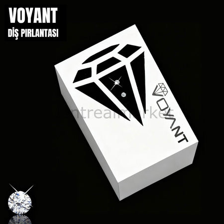 Voyant Voyant Natural Crystal Round Tooth Gem - 2-Pack
