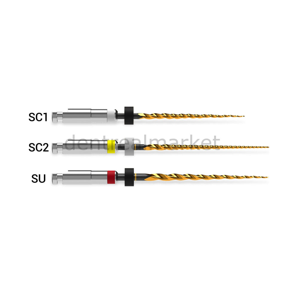 Septodont GenENDO Revo-S+ Assortment - 3-File Set