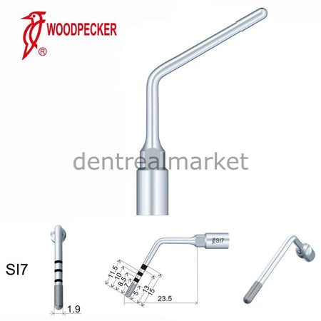 Woodpecker Ultrasurgery SI6 Implant Tip Compatible with AiSurgery and Satelec