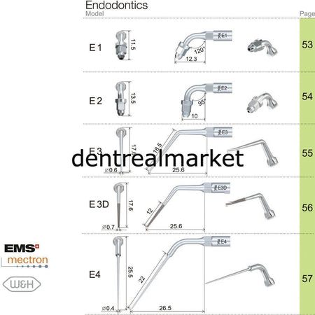 Woodpecker Scaler Irrigation Tip E62 – Compatible with EMS, Mectron, Woodpecker, and W&H