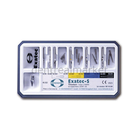 Hahnenkratt Exatec-S Titanium Standard Fiber Post Set Pack of 10