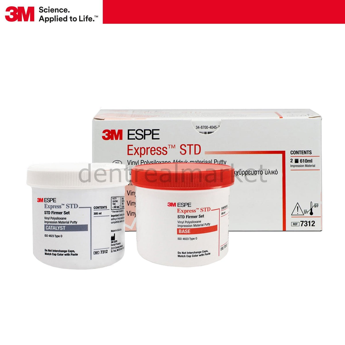 Solventum (3M) Express STD Tray Putty Impression Material