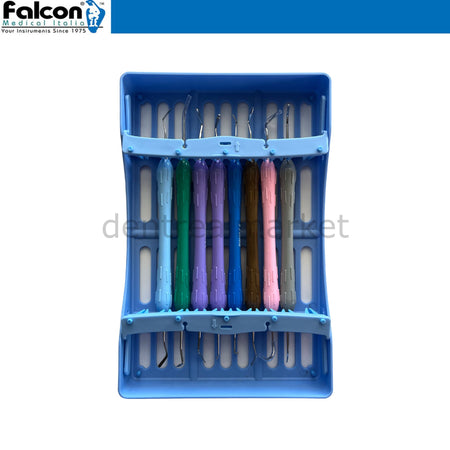 Falcon Composite Shaping Instrument Set — 8 Pieces with Cassette