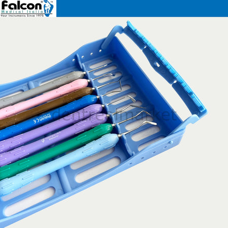 Falcon Composite Shaping Instrument Set — 8 Pieces with Cassette