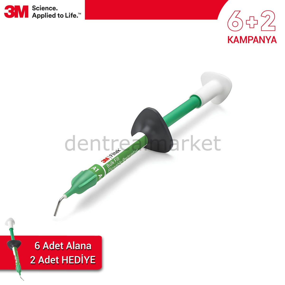 Solventum (3M) Filtek Bulk Fill Flow Composite — 6+2 Campaign