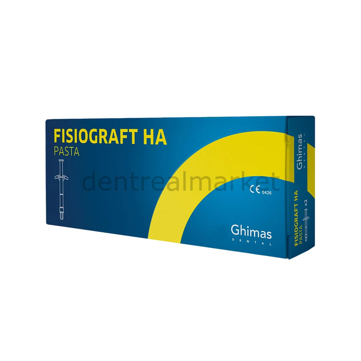 Ghimas Fisiograft HA Paste - Synthetic Bone Biomaterial 2*1ml