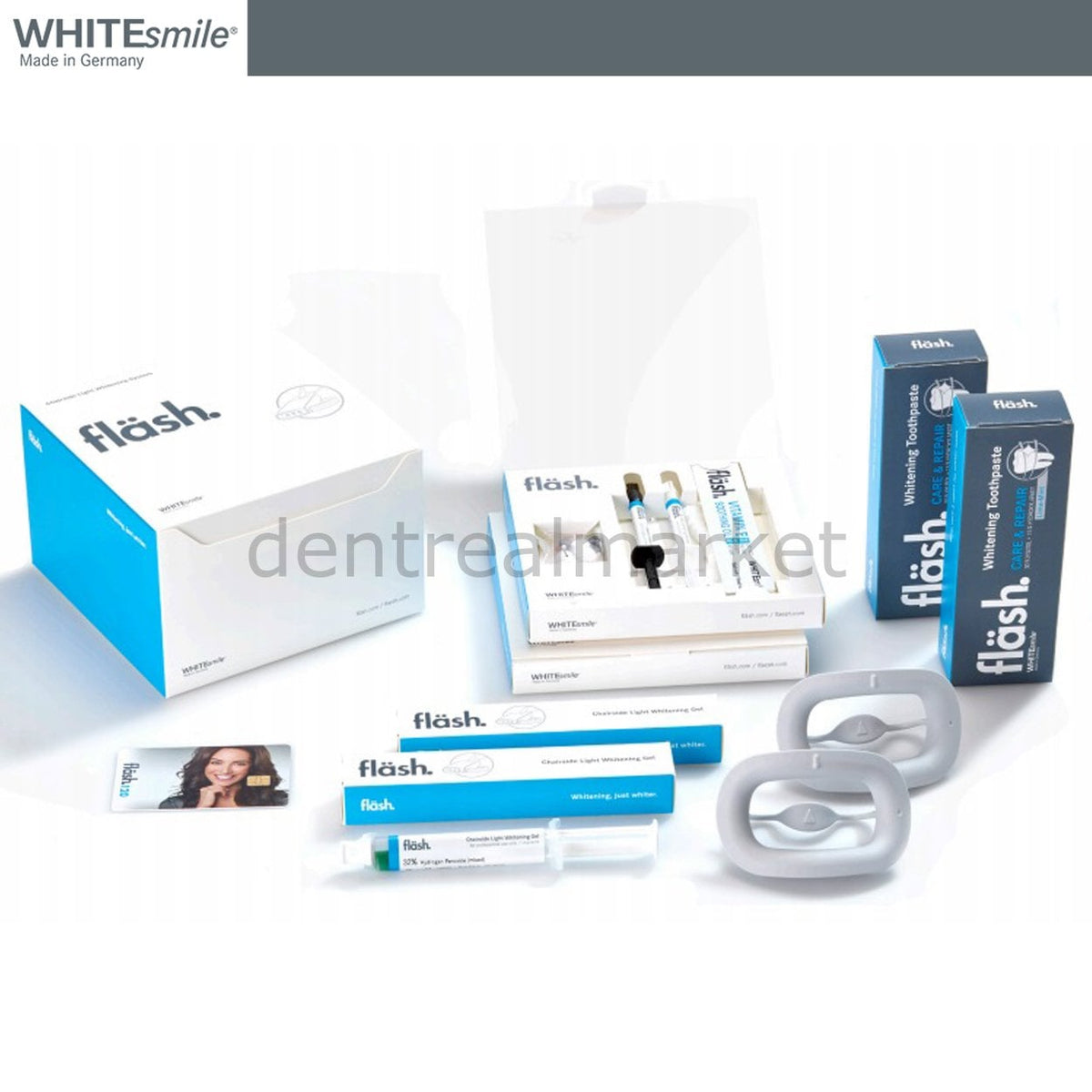 White Smile Fläsh In-Office Light Whitening Kit