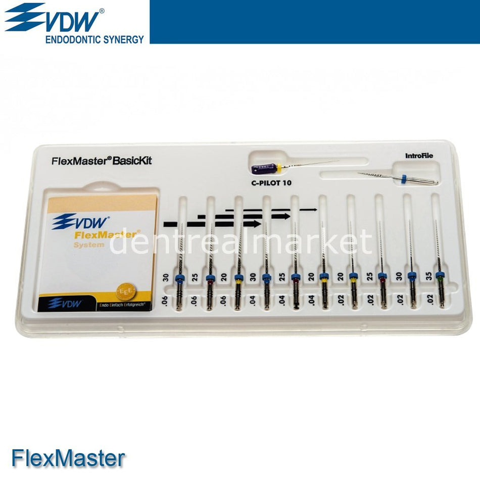 VDW FlexMaster Rotary Ni-Ti File Basic Kit