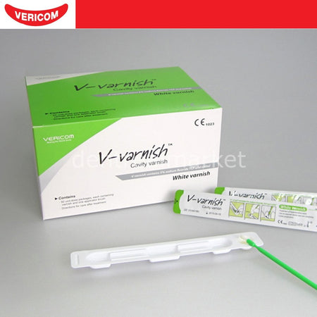 Vericom V-Varnish Premium Fluoride Varnish 200 pcs – Desensitizer