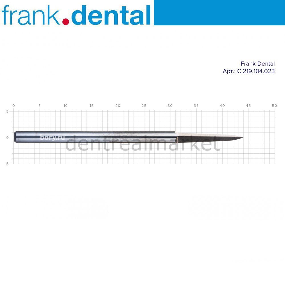 Frank Dental C219 Essix and Acrylic Trimming Bur