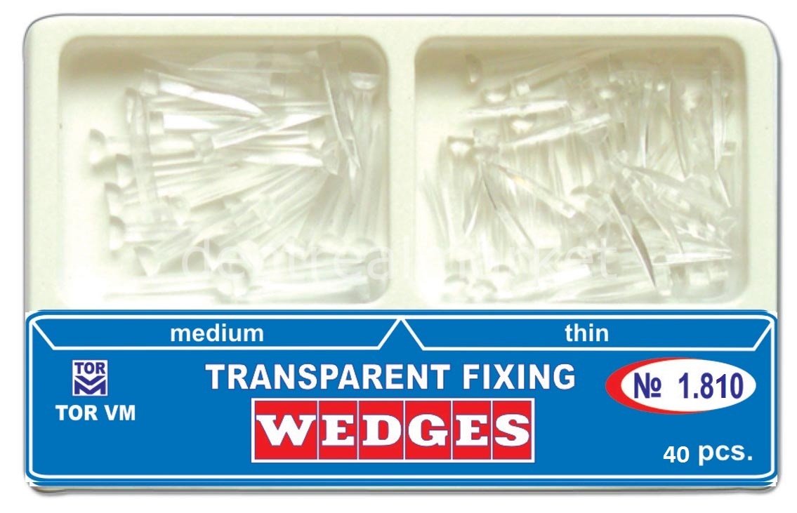 Tor Vm Anatomical Transparent Wedge - 40 pcs