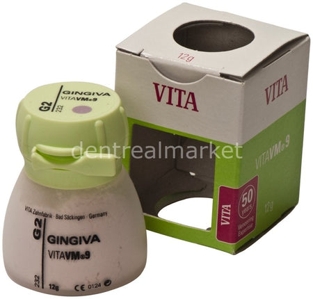 Vita VM9 Gingiva 12 g - Porcelain Powder for Zirconia Frameworks