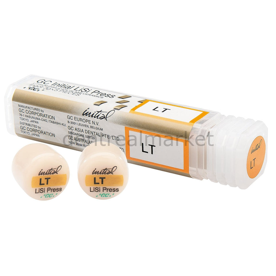 Gc Dental Initial LiSi Press Ingots LT Lithium Disilicate